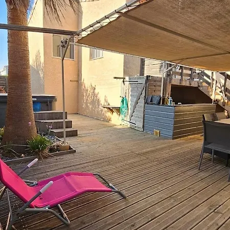 Sud-vacances: 5 Premiere Ligne Avec Jaccuzzi *